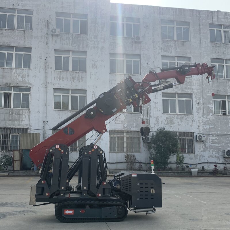 Spider Crane Factory - OEM/ODM Custom EPA Engine 14ton Self propelled Hydraulic Telescopic Electric Tracked Spider Crane