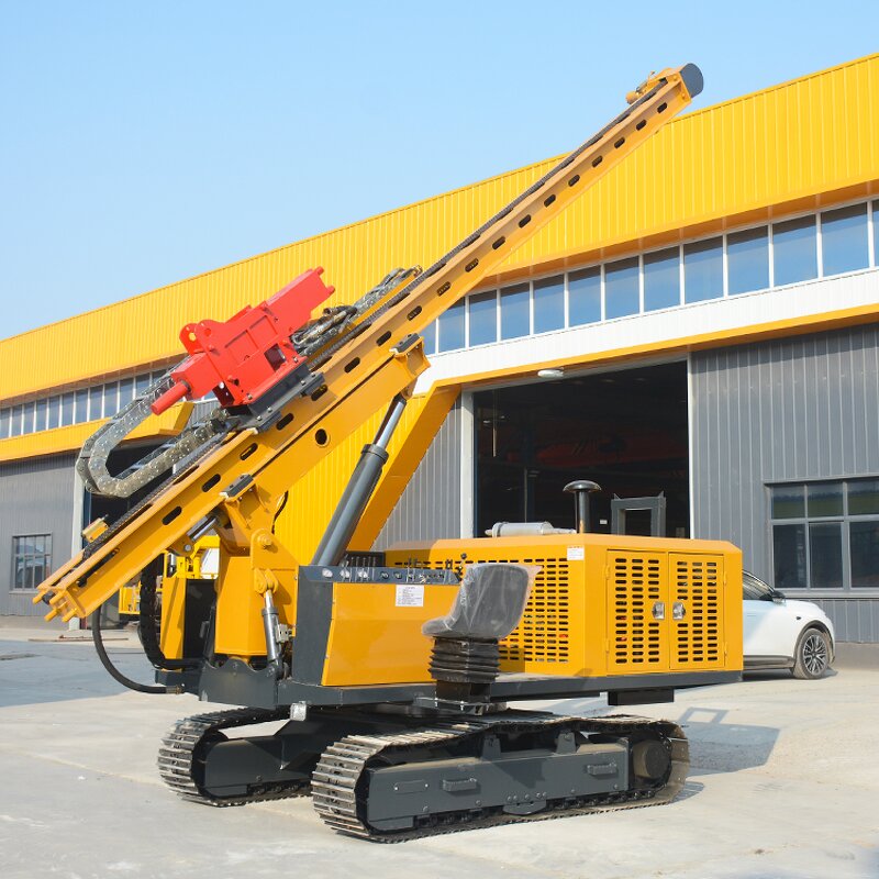 Pile Driving Machine Factory - OEM/ODM Custom Photovoltaic Hydraulic Press Pile Driver for Solar Project