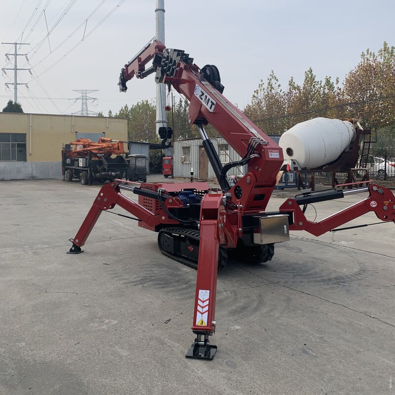 Crawler Spider Crane Manufacturer - OEM/ODM Custom Portable Mini Lifting Crawler Crane 3 Ton Good Condition