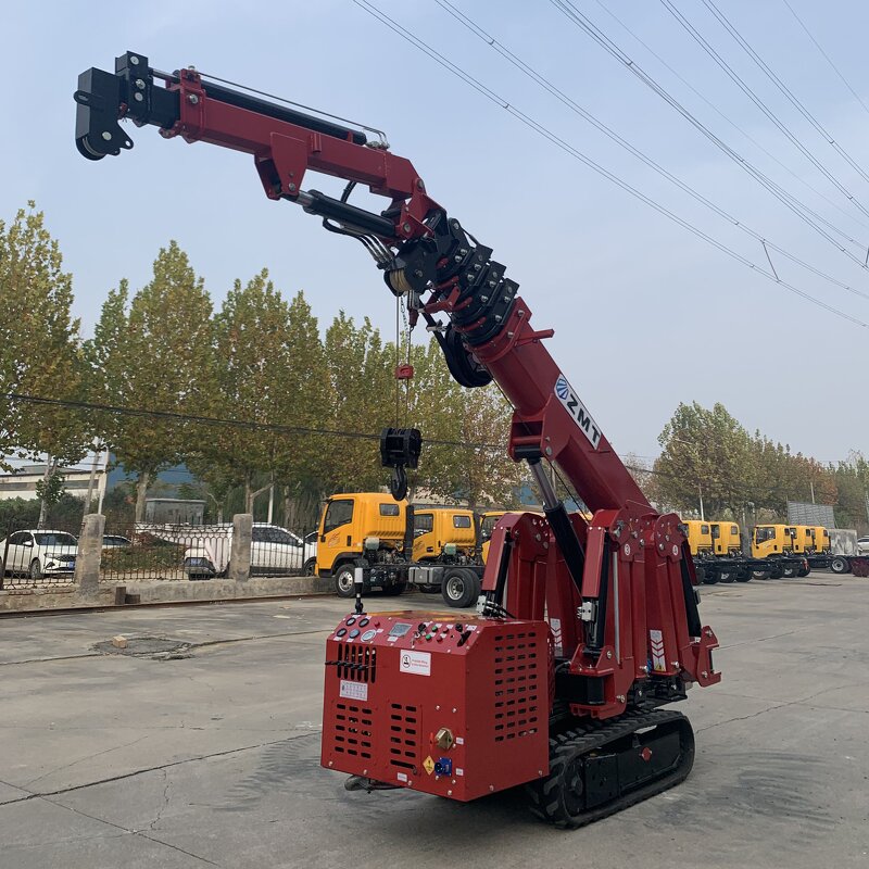 Spider Crane Manufacturer - OEM/ODM Custom Portable Telescopic Spider Crane with Man Basket Crawler Mobile Mini