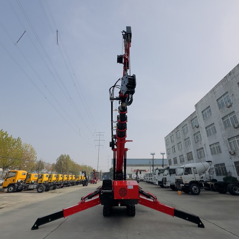 Spider Crane Manufacturer - OEM/ODM Custom 3 Ton 5 Ton 10 Ton 360 Degree Telescopic Spider Crane Boom Lift