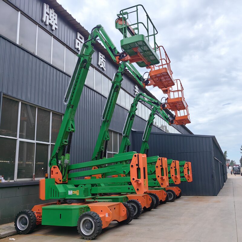 Boom Lift Manufacturer - OEM/ODM Custom 18M 20M Articulated Boom Lift Machine with Curved Arm for Tree Work