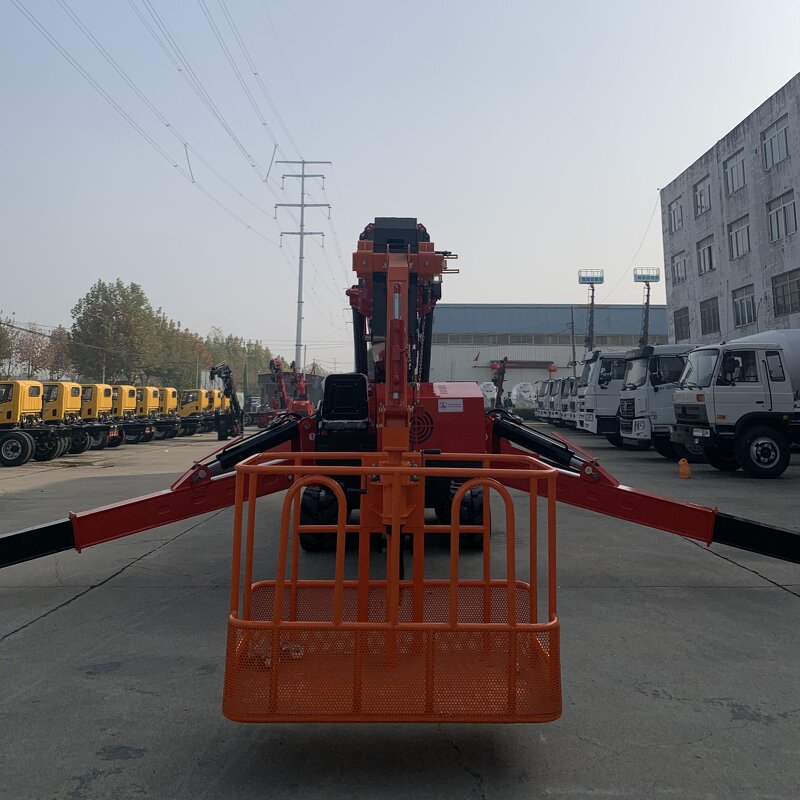 Spider Crane Factory - OEM/ODM Custom Construction Spider Crawler Crane with Man Basket