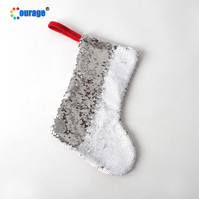 Christmas Stocking Blank Manufacturer - OEM/ODM Custom Large Sublimation Christmas Stocking