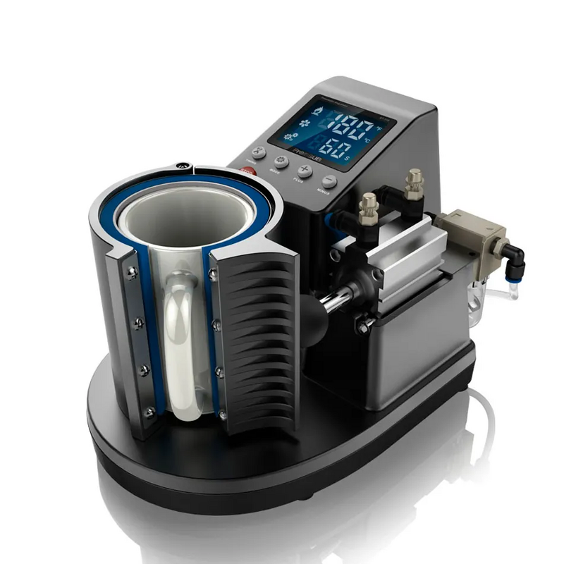 Heat Press Machine Manufacturer - OEM/ODM Custom ST-110 Automatic Pneumatic Mug Sublimation Press Machine