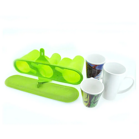 Silicone Mug Wrap Manufacturer - OEM/ODM Custom Multi Functional Mug Silicone Sublimation Wrap Clamp