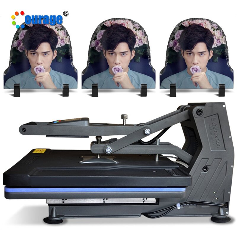 Heat Press Machine Manufacturer - OEM/ODM Custom ST-4050A Automatic Hydraulic T-shirt Heat Press Machine