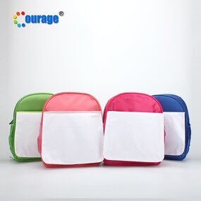 School Backpack Blank Factory - OEM/ODM Custom Hot Selling Detachable Polyester Sublimation Backpack Blank