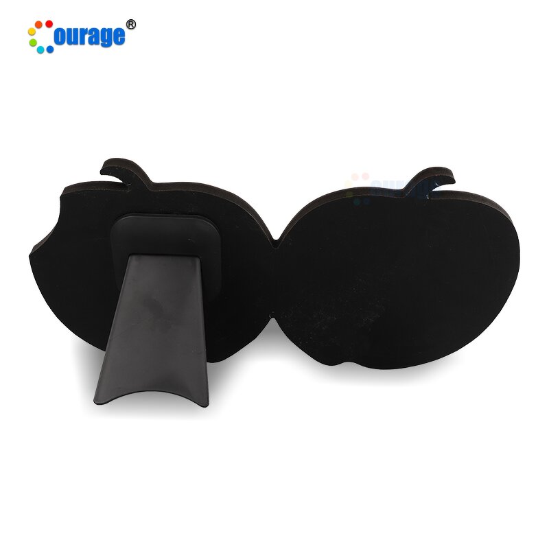 Photo Panel Manufacturer - OEM/ODM Custom Double Apple Shaped Sublimation MDF Photo Panel