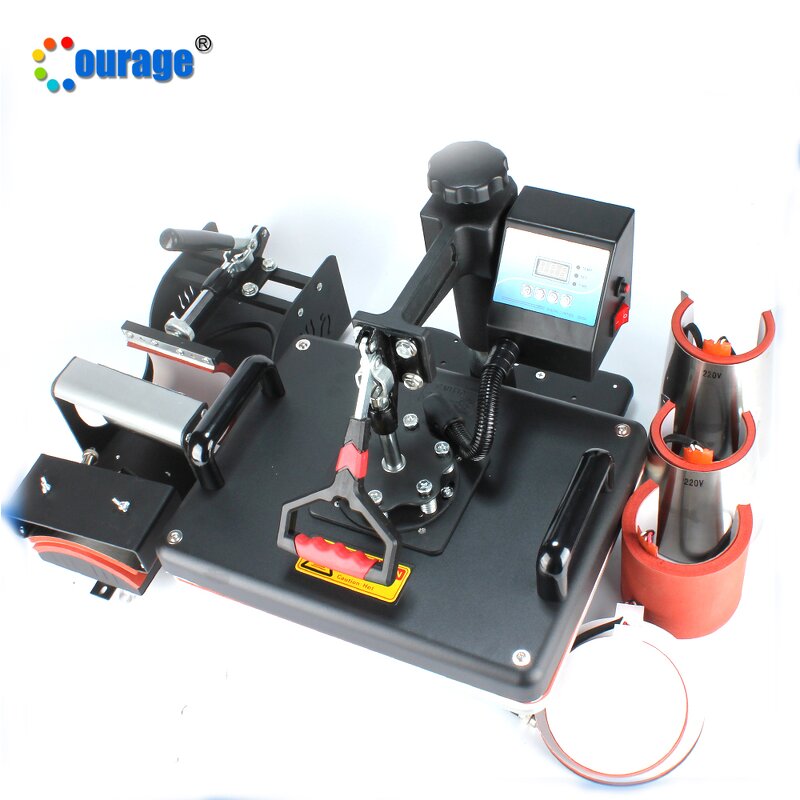 Heat Press Machine Manufacturer - OEM/ODM Custom Cheap 8 in 1 Combo Heat Press Sublimation Machine