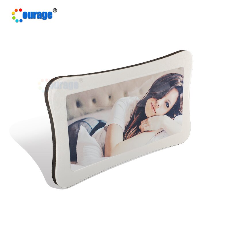 Photo Frame Blank Factory - OEM/ODM Custom MD-021 Sublimation MDF Photo Frame with Aluminium Sheet