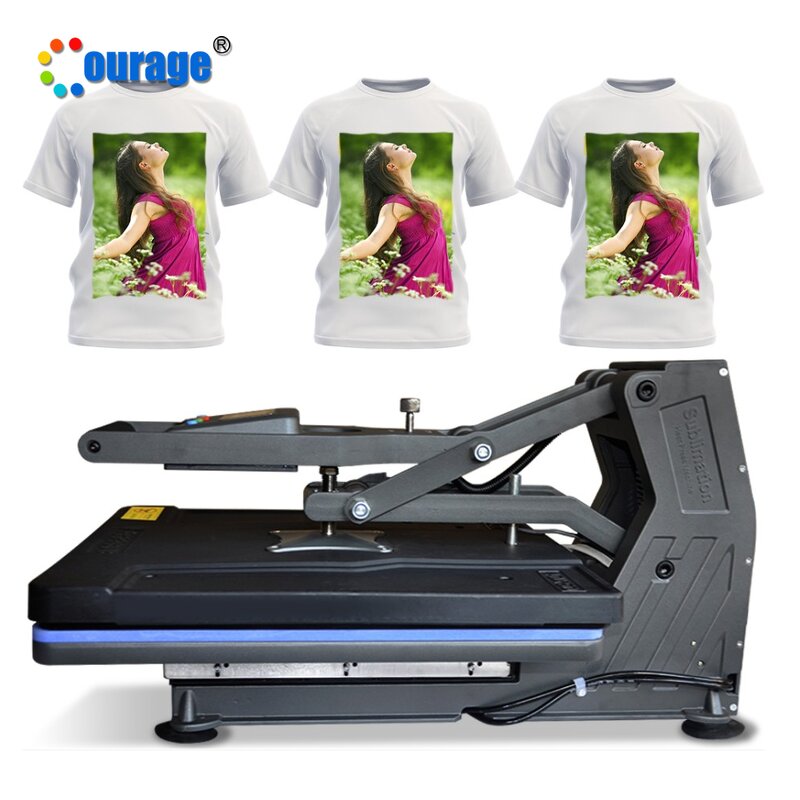 Heat Press Machine Manufacturer - OEM/ODM Custom ST-4050A Automatic Hydraulic T-shirt Heat Press Machine