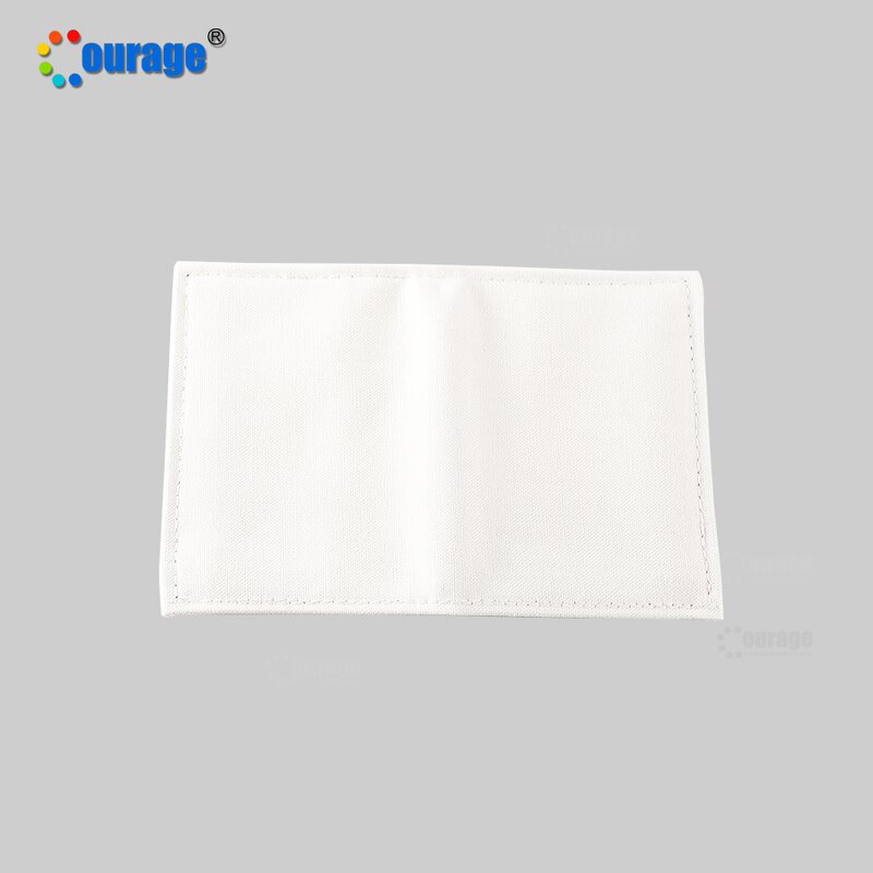 Sublimation Wallet Factory - OEM/ODM Custom Printing Small Foldable Canvas Fabric Sublimation Wallet Blank