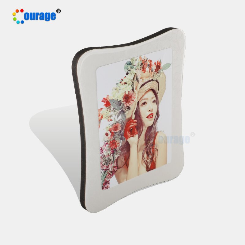 Sublimation Frame Blank Manufacturer - OEM/ODM Custom Crystal MDF Photo with Aluminium Sheet Frame MD-018