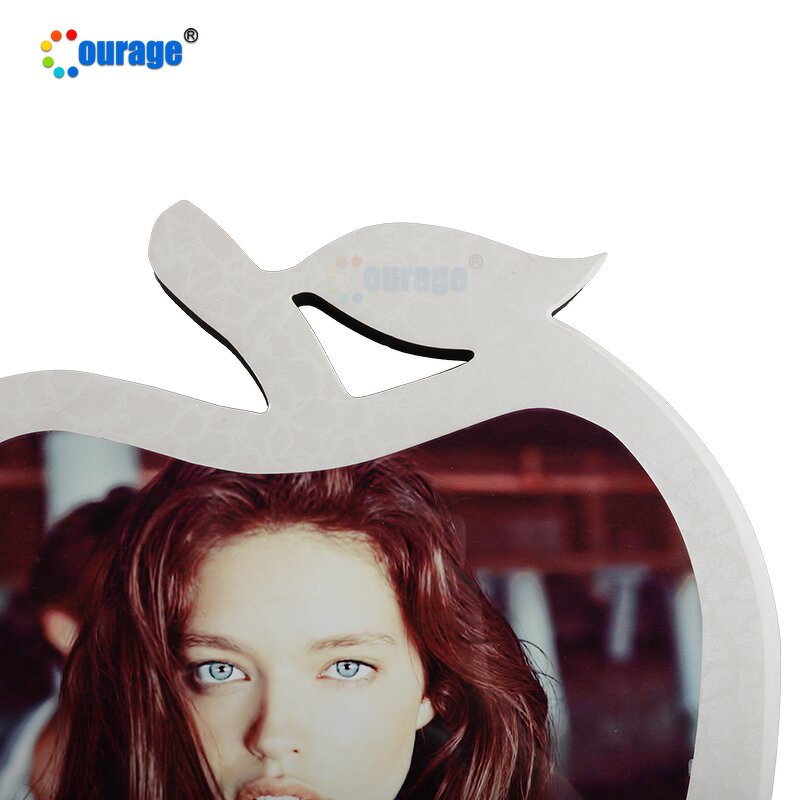 Photo Frame Factory - OEM/ODM Custom New Funny Fruit Shaped Sublimation MDF Crystal Photo Frame