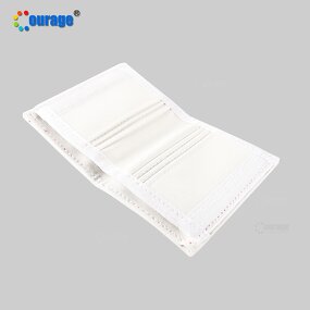 Sublimation Wallet Factory - OEM/ODM Custom Printing Small Foldable Canvas Fabric Sublimation Wallet Blank
