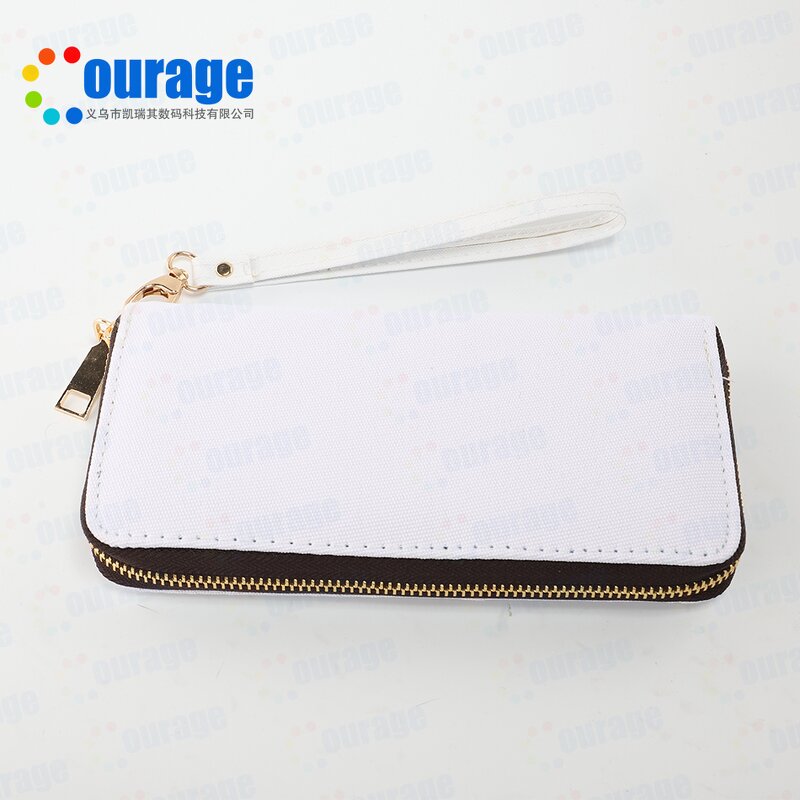Sublimation Wallet Factory - OEM/ODM Custom Printing Zipper Long Sublimation Wallet Blank