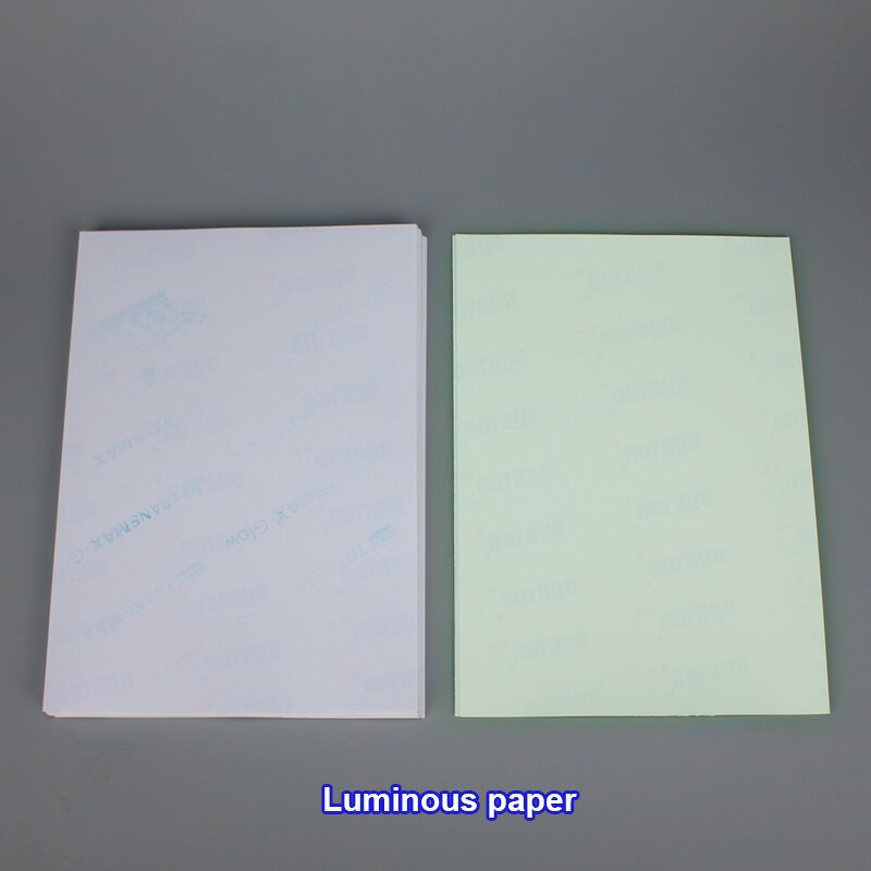 Heat Transfer Vinyl Manufacturer - OEM/ODM Custom Large Format Noctilucent Glossy Heat Transfer Vinyl Paper