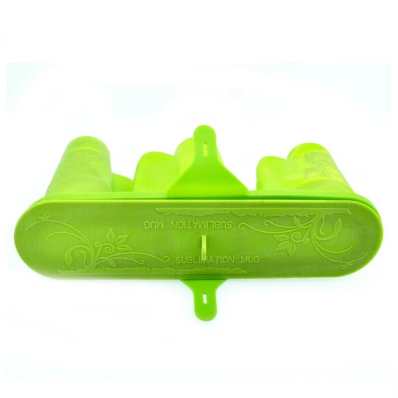 Silicone Clamp Factory - OEM/ODM Custom Conic Mug Silicone Clamp Heat Wrap for 3D Sublimation