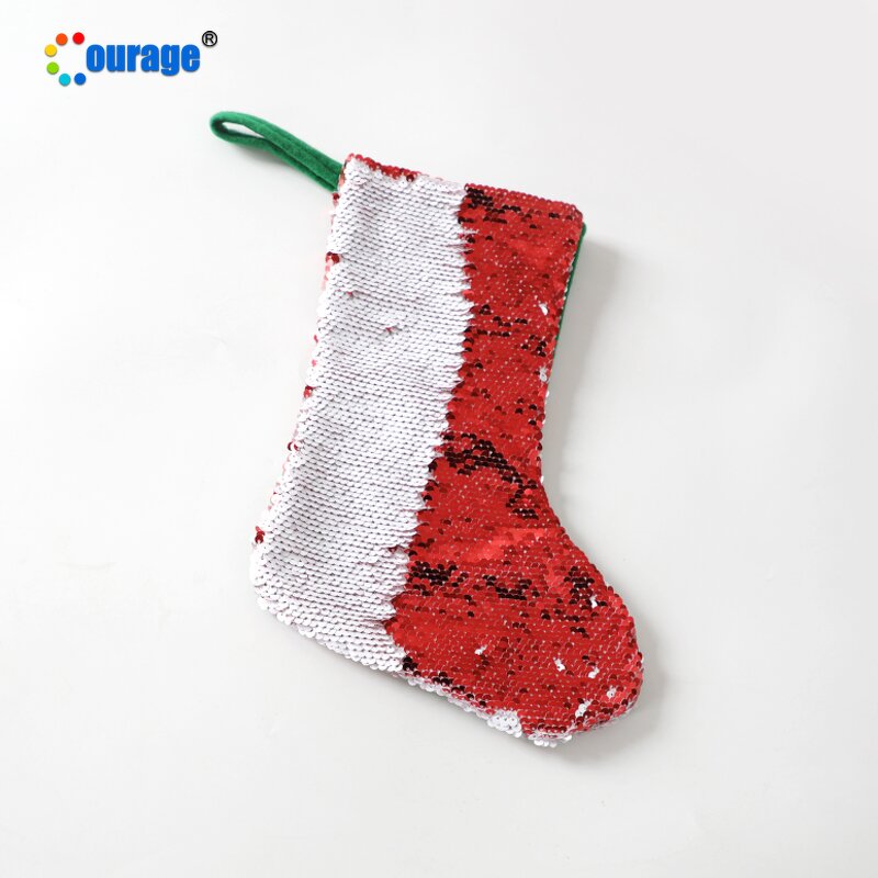 Christmas Stocking Blank Manufacturer - OEM/ODM Custom Large Sublimation Christmas Stocking