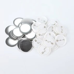 Button Badge Material Factory - OEM/ODM Custom Round Button Badge Pins Material for Badge Machine