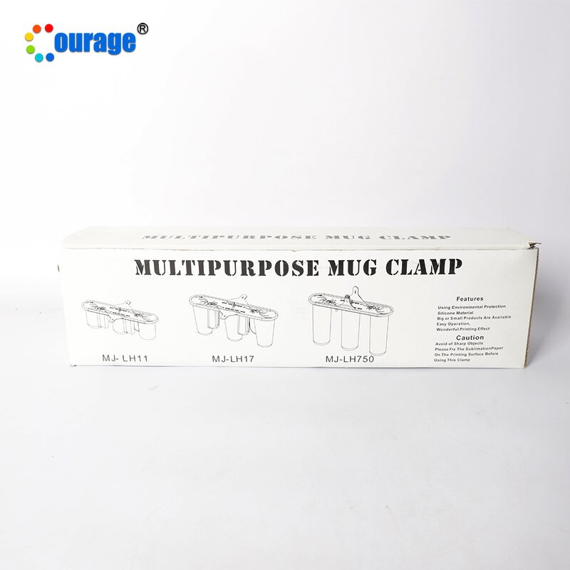 Silicone Clamp Manufacturer - OEM/ODM Custom 11oz Heart Grip Silicone Mug Clamp for Sublimation