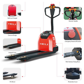Electric Pallet Truck Manufacturer - OEM/ODM Custom Mini Electric Pallet Truck 1500kg 2000kg 24V Lithium