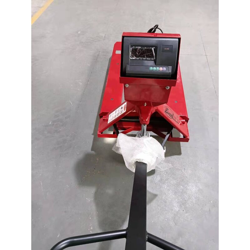 Manual Pallet Truck Manufacturer - OEM/ODM Custom Mini 2 Ton Manual Pallet Truck with Scale HPT-20S Hand Pallet Jack