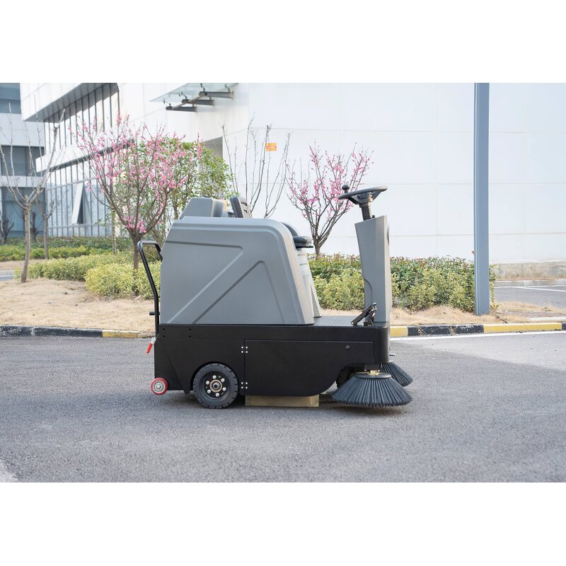 Rider on Cleaning Machine Manufacturer - OEM/ODM Custom Rider on Cleaning Machine Floor Cleaner Electric Sweeper Double Brush