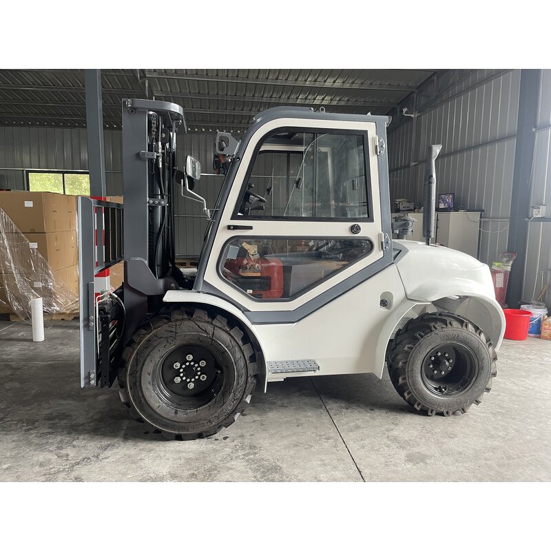 Diesel Forklift Factory - OEM/ODM Custom 2.5 Ton 3 Ton 3.5 Ton Rough Terrain 4WD Off Road Forklift