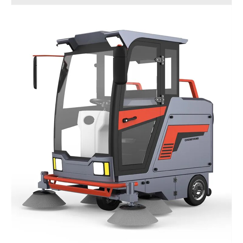 Electric Street Sweeper Factory - OEM/ODM Custom M1900 Electric Street Road Floor Sweeper Automatic Durable Motor