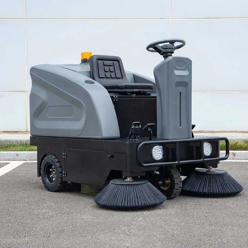 Electric Floor Sweeper Factory - OEM/ODM Custom M1900 Industrial Ride on Electric Floor Sweeper Automatic Road Street