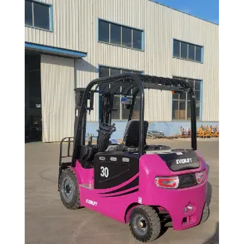Electric Forklift Manufacturer - OEM/ODM Custom 3ton Battery Electric Forklift 4 Wheels Pneumatic Tires Option