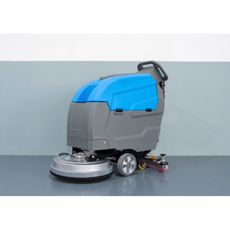 Electric Sweeper Scrubber Manufacturer - OEM/ODM Custom Electric Walk Behind Floor Sweeper & Scrubber 24V Battery