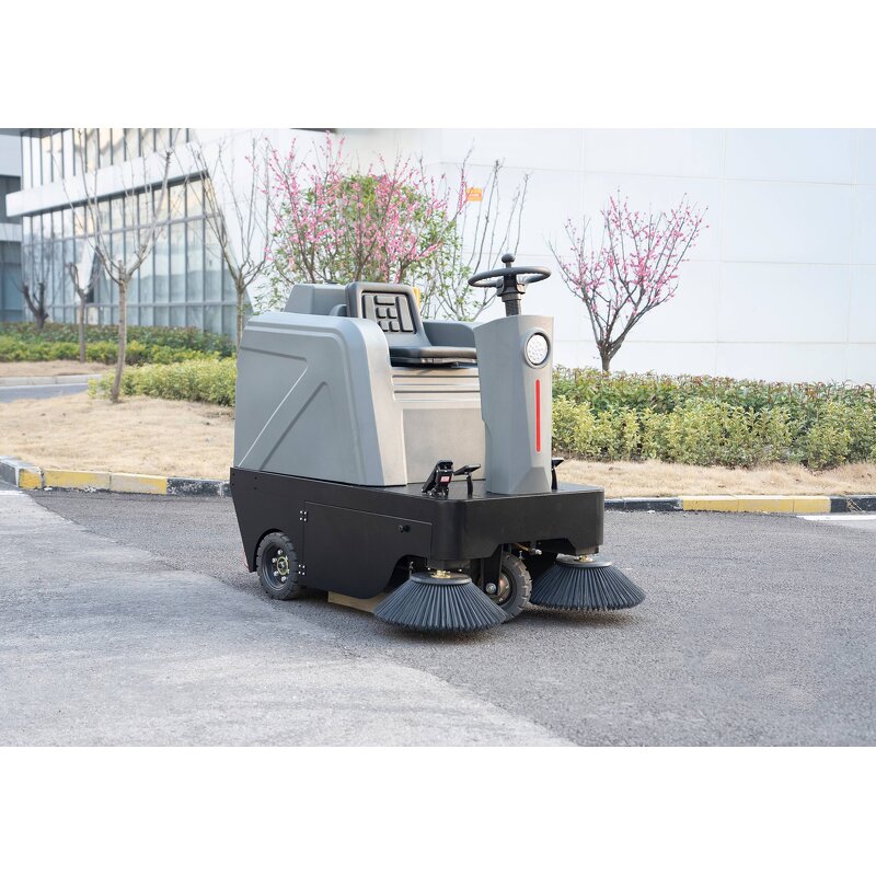 Rider on Cleaning Machine Manufacturer - OEM/ODM Custom Rider on Cleaning Machine Floor Cleaner Electric Sweeper Double Brush