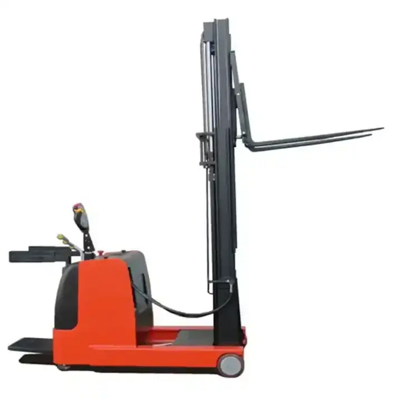 Electric Reach Stacker Manufacturer - OEM/ODM Custom 1000KG Curtis Controller Electric Reach Stacker 6M Lift