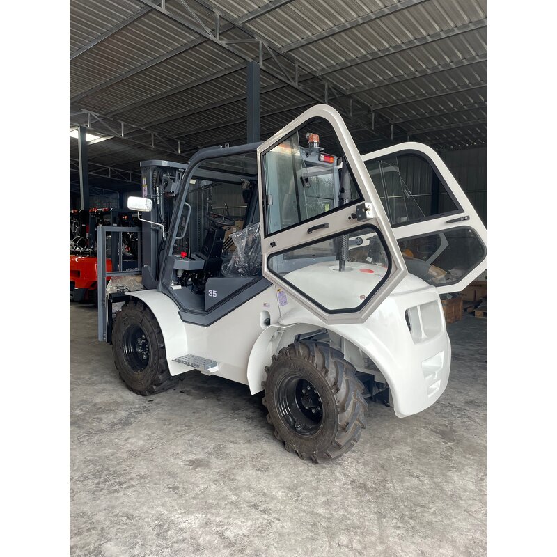 Diesel Forklift Factory - OEM/ODM Custom 2.5 Ton 3 Ton 3.5 Ton Rough Terrain 4WD Off Road Forklift