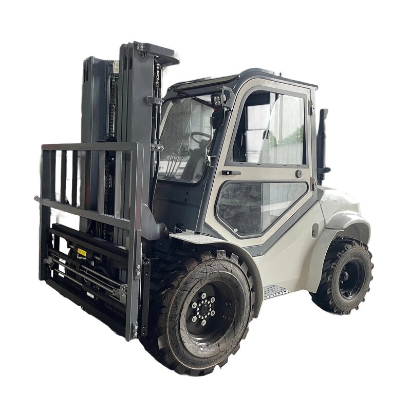 Diesel Forklift Factory - OEM/ODM Custom 2.5 Ton 3 Ton 3.5 Ton Rough Terrain 4WD Off Road Forklift