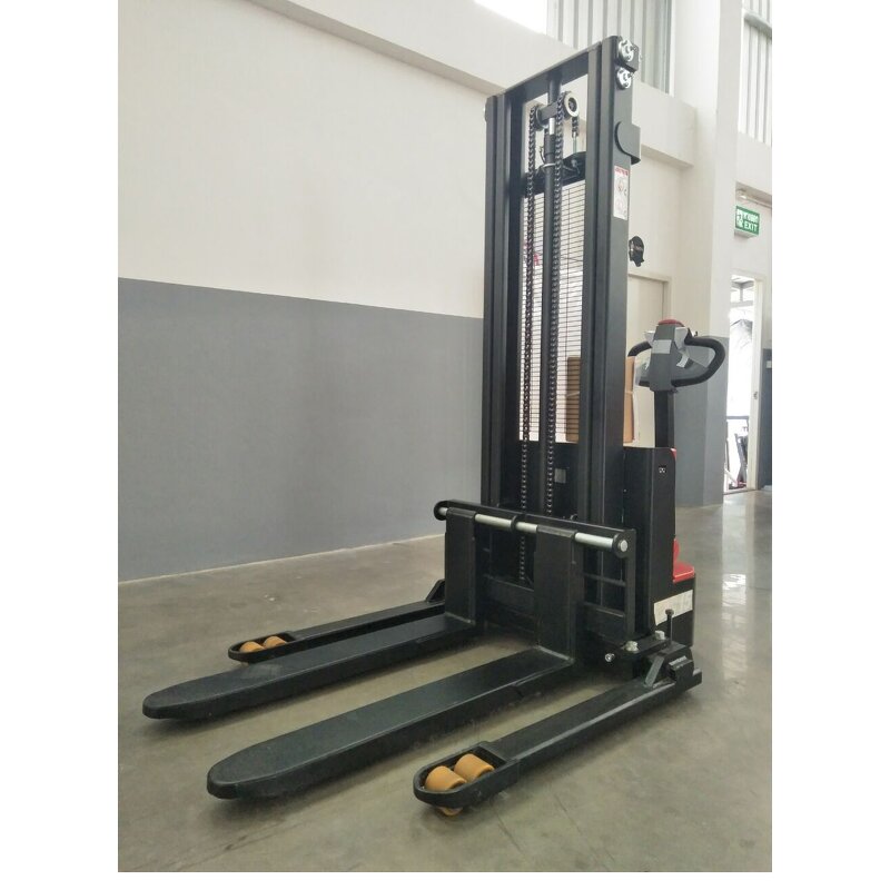 Electric Stacker Manufacturer - OEM/ODM Custom Electric Stacker 1200kg 1500kg 3m 5m 6m Straddle Legs