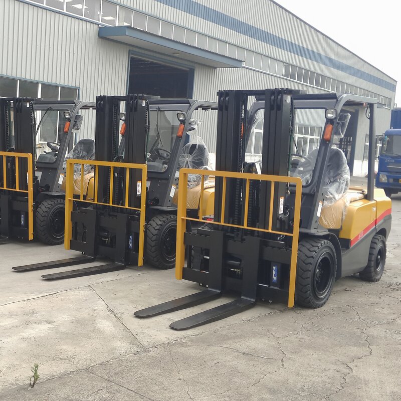 Diesel Forklift Factory - OEM/ODM Custom FD30T 3ton Diesel Forklift Tcm Style Solid Tires Side Shifter