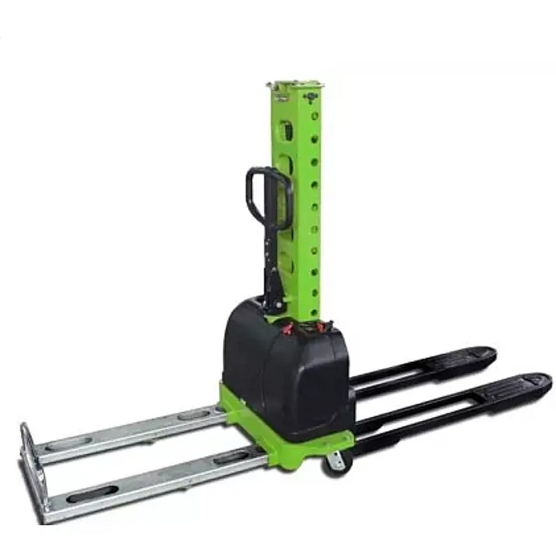 Self Loading Stacker Manufacturer - OEM/ODM Custom Semi Electric Self Loading Stacker 500kg Pallet Lifter