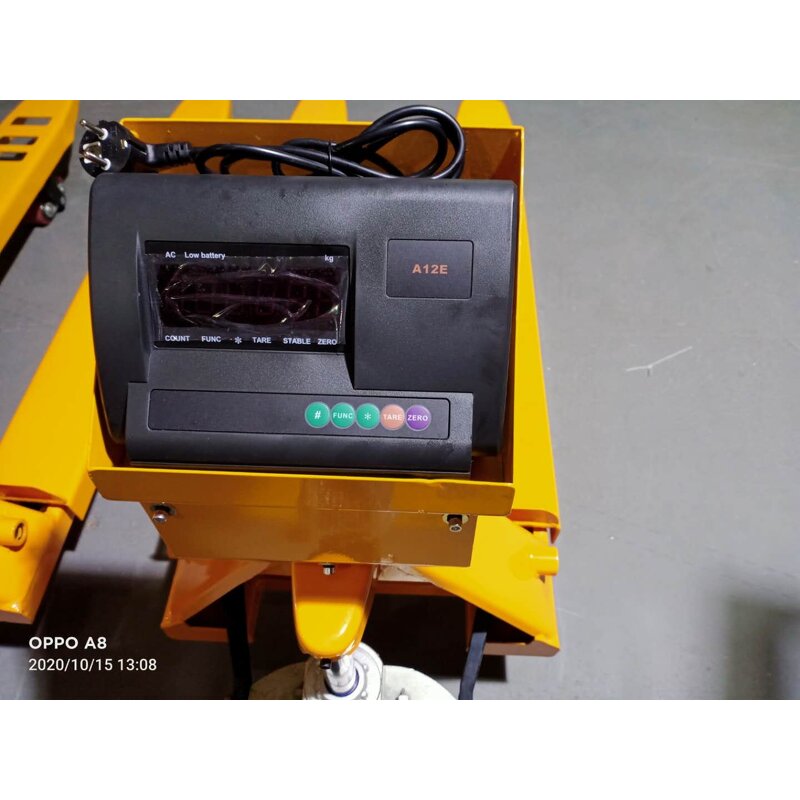 Manual Pallet Jack Factory - OEM/ODM Custom HPT-20S Manual Pallet Jack with Scale and Printer 2ton-3ton Capacity