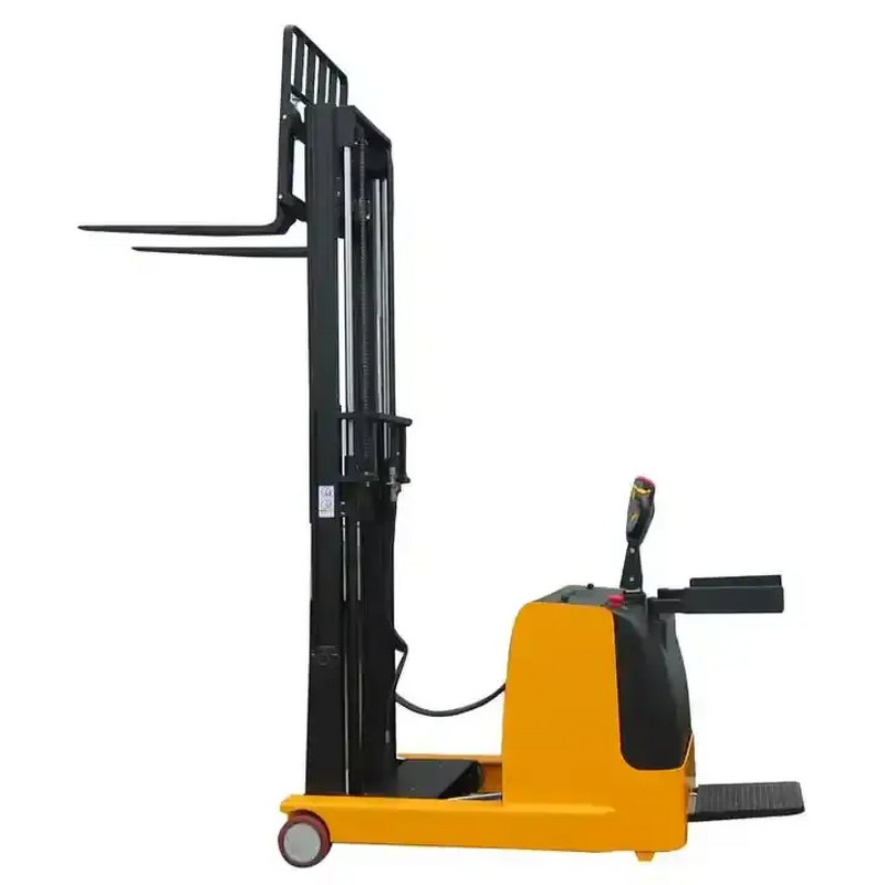 Electric Reach Stacker Manufacturer - OEM/ODM Custom 1000KG Curtis Controller Electric Reach Stacker 6M Lift