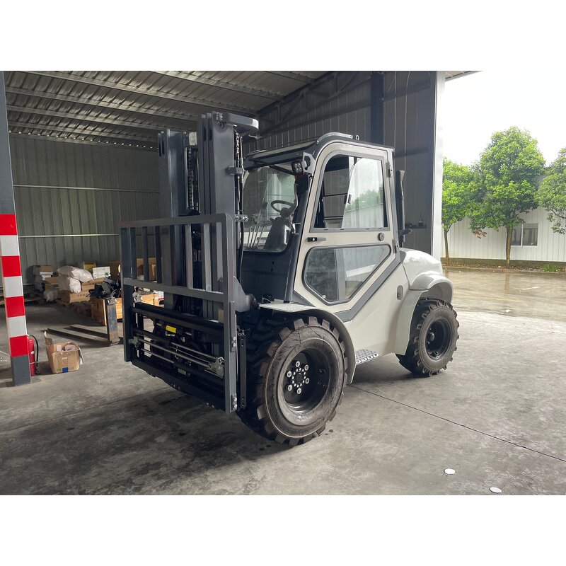 Diesel Forklift Factory - OEM/ODM Custom 2.5 Ton 3 Ton 3.5 Ton Rough Terrain 4WD Off Road Forklift