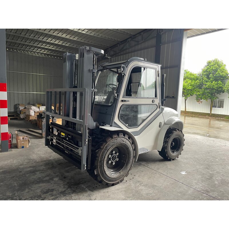 Diesel Forklift Factory - OEM/ODM Custom 2.5 Ton 3 Ton 3.5 Ton Rough Terrain 4WD Off Road Forklift