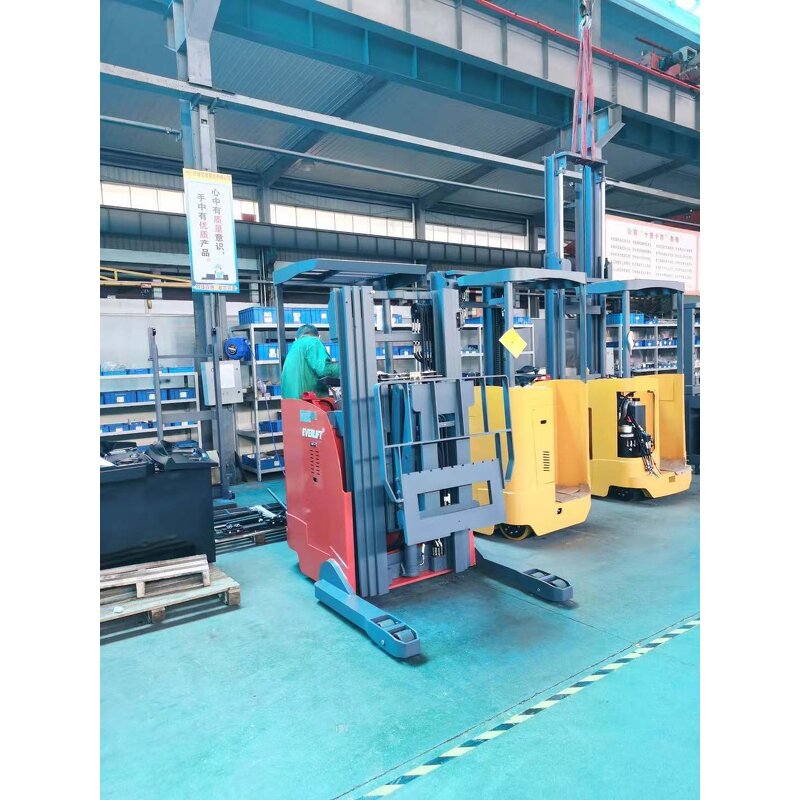 Electric Reach Truck Factory - OEM/ODM Custom CQD15S 1.5t 2t Stand on Double Deep Scissor Reach Truck 12m