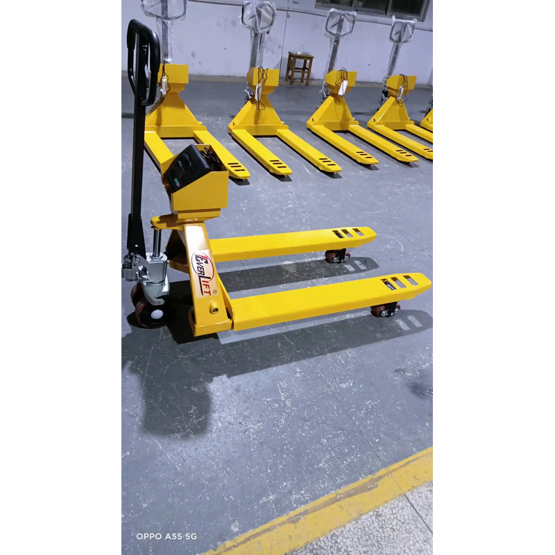 Hand Pallet Truck Factory - OEM/ODM Custom 2T 2.5T 3T Hand Pallet Truck with Scale Manual Pallet Jack Weighing