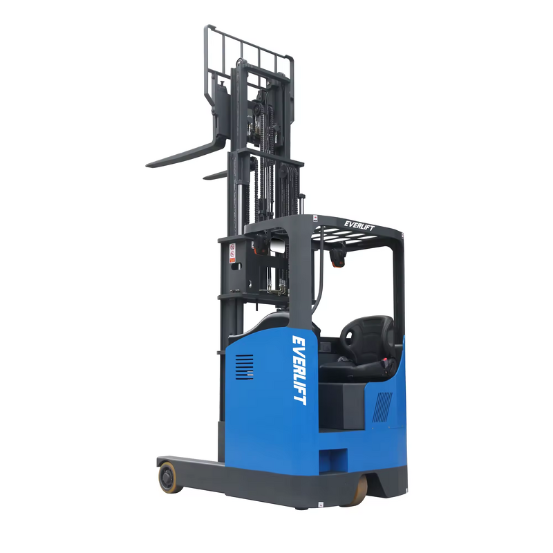 Electric Reach Truck Factory - OEM/ODM Custom 8 Meter Lift Height Electric Reach Truck Lithium Ion