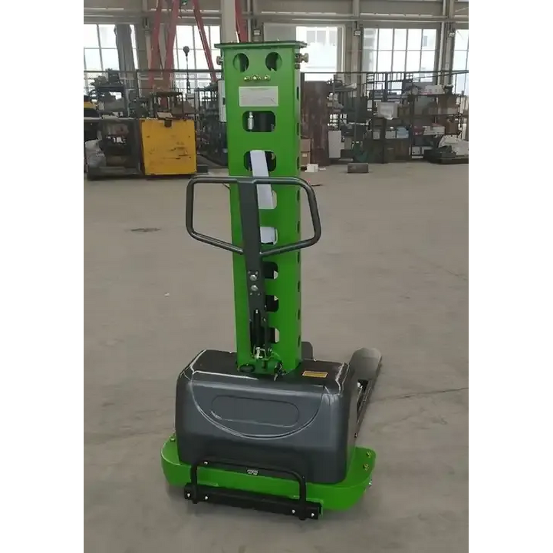 Self Loading Stacker Manufacturer - OEM/ODM Custom Semi Electric Self Loading Stacker 500kg Pallet Lifter