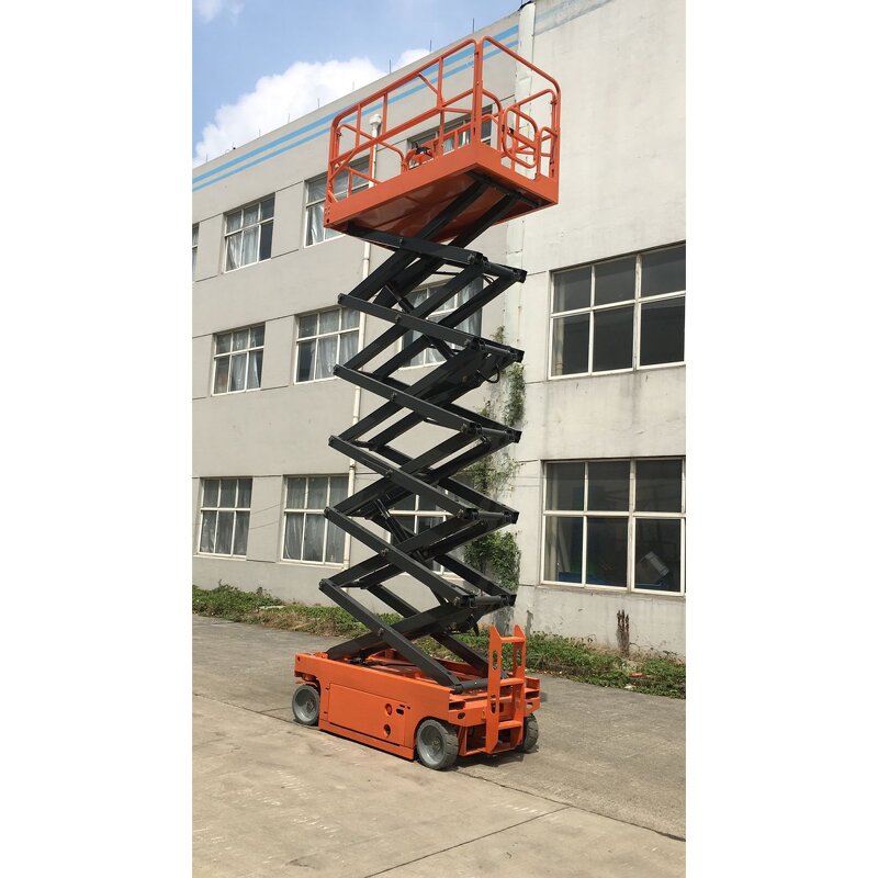 Electric Scissor Lift Factory - OEM/ODM Custom FSJY1012 Self Propelled Electric Scissor Lift 8M 10 M 12M 14M